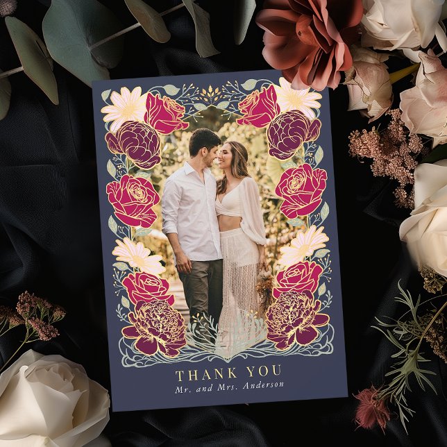 Trädgårdsbröllopet - tack för ditt kort (Skapare uppladdad)