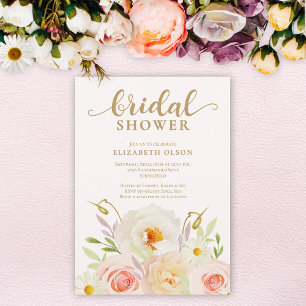 Trädgårdsbröllopsfest med Chic Blomster Inbjudningar