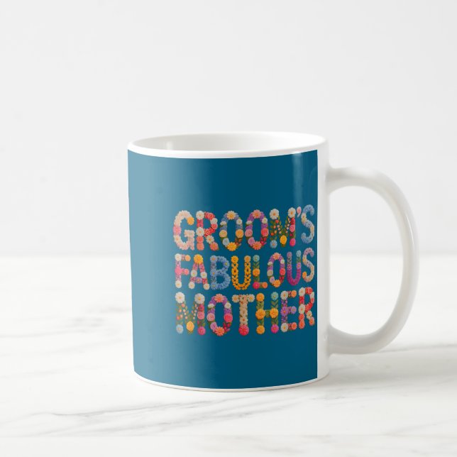 Trädgårdsbrudgummens fantastiska mor brud trupp br kaffemugg (Höger)