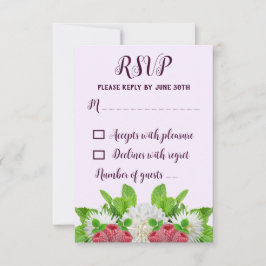 Trädgårdsdahlia Bröllopsdusch OSA Kort