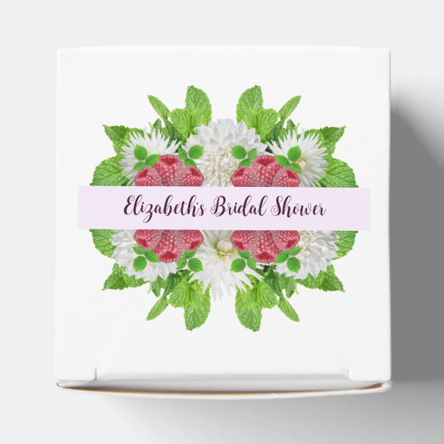 Trädgårdsdahlia Bröllopsdusch Presentaskar (Överdel)