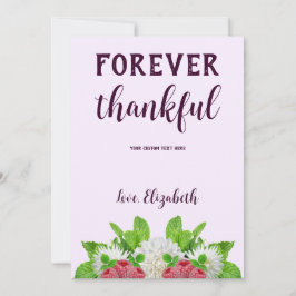 Trädgårdsdahlia Bröllopsdusch Tack Kort