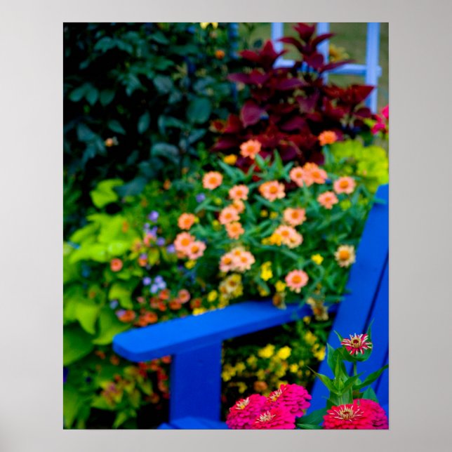 Trädgårdsdesign i vår trädgård Sammamish, Poster (Framsidan)
