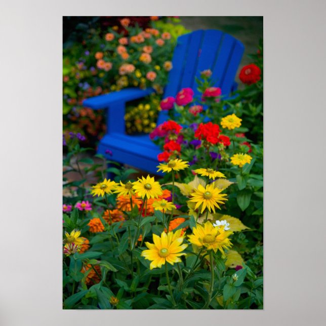 Trädgårdsdesigns i vår trädgård Sammamish, 3 Poster (Framsidan)