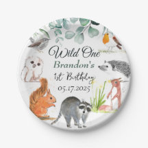 Trädgårdsdjur 1:a födelsedag Vild ett