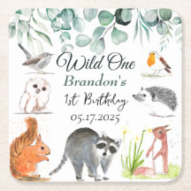 Trädgårdsdjur 1:a födelsedag Vild ett