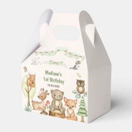 Trädgårdsdjur 1:a födelsedagspartiets favoritbox presentaskar