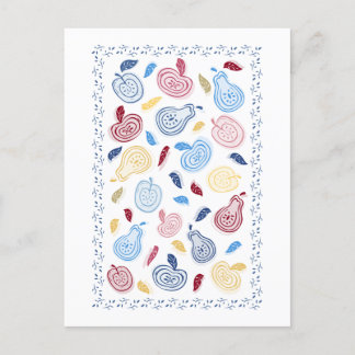 Trädgårdsdrommar Meddelande Vykort