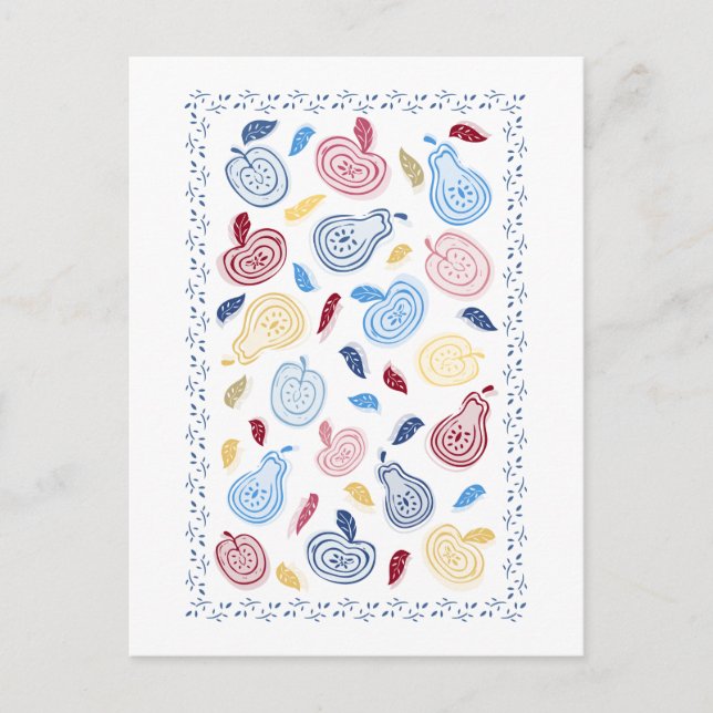 Trädgårdsdrommar Meddelande Vykort (Framsida)