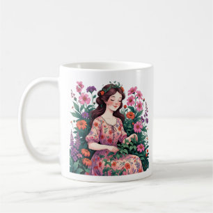 Trädgårdsdrottning   Blomsterträdgårdsmästare Este Kaffemugg