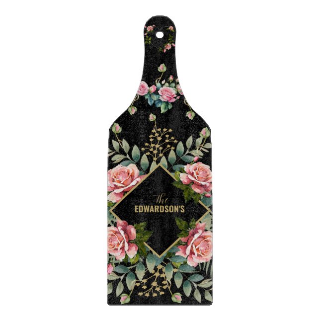 Trädgårdselegans: Botanisk skärbräda (Framsidan)