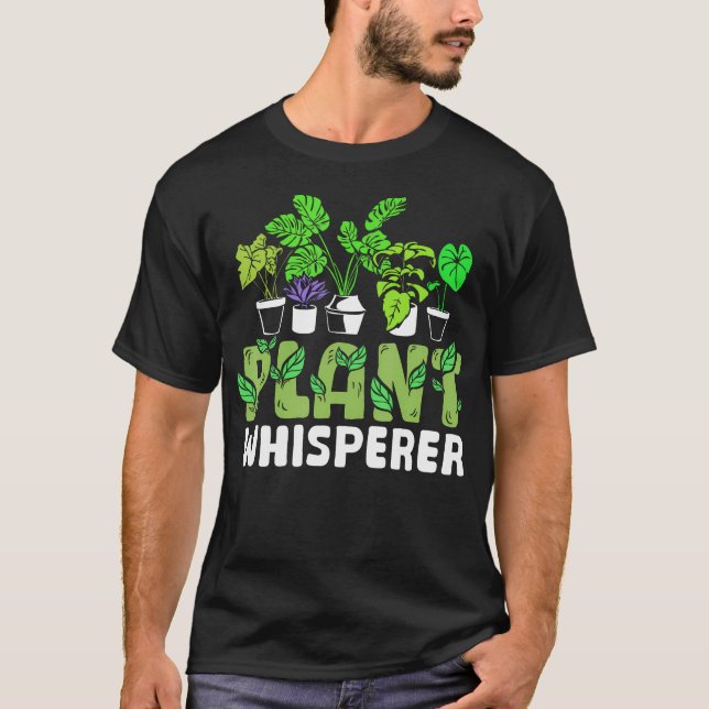 Trädgårdsentusiast Bevattning av trädgård Växtkill T Shirt (Framsida)