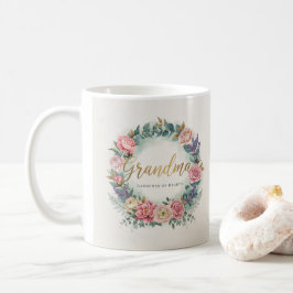 Trädgårdsentusiastisk mormor kaffemugg