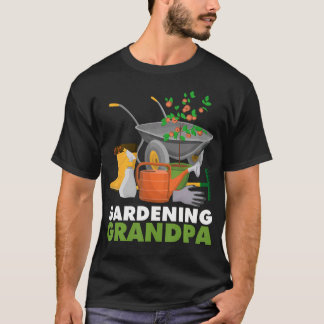 Trädgårdsfarfar Rollig Trädgårdsmästare Grönsaksod T Shirt