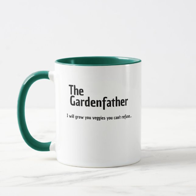 Trädgårdsfarfar Trädgårdsarbete Kaffemugg (Vänster)