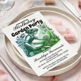 Trädgårdsfest Blomsterfestens trädgårdsarrangörers Vykort