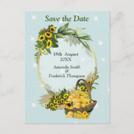 Trädgårdsfest Meddelande Vykort