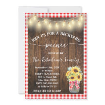 Trädgårdsfest röda rutiga solrosor