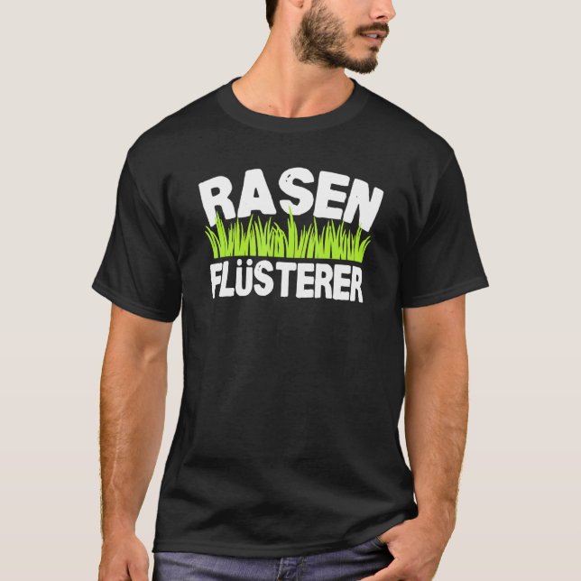 Trädgårdsflüsterare Trädgårdsidé Grönyta T Shirt (Framsida)