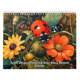 Trädgårdsflüstern – Insekter & Vingar Bland Blommo Kalender