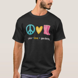 Trädgårdsfrid – Positiv & Rolig Växtälskare T Shirt