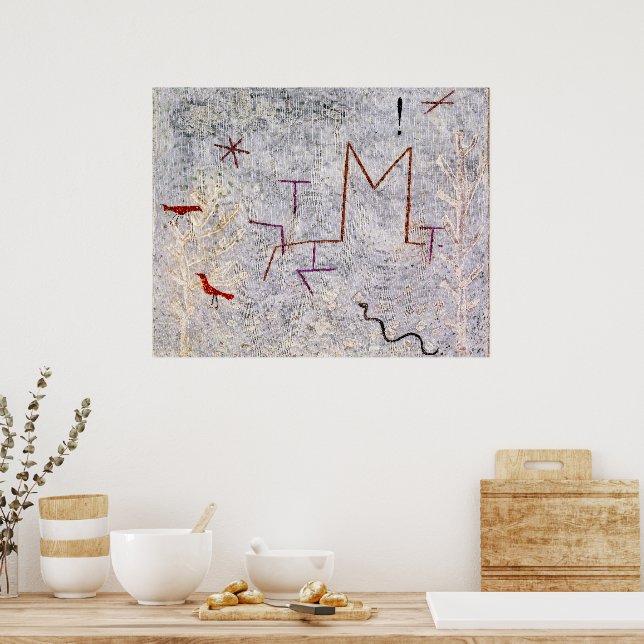 Trädgårdsgrind K | Paul Klee | Poster (Kök)