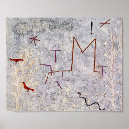 Trädgårdsgrind K | Paul Klee | Poster