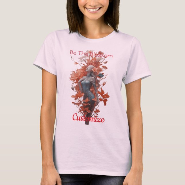 TrädgårdsGudinna Blossom Thunder_Cove T Shirt (Framsida)