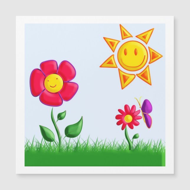 Trädgårdsillustration (Framsida)