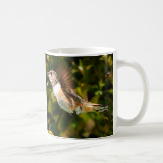 Trädgårdsjuvel: Kolibri i blomning Kaffemugg