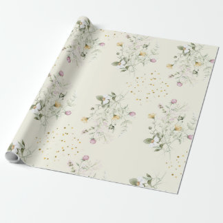 Trädgårdskanin Vildblomma Presentpapper