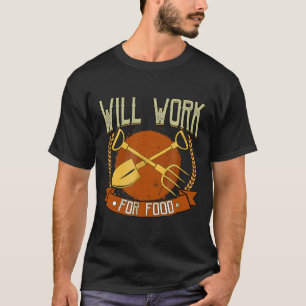 Trädgårdskonst för frukt och grönsaker kommer att t shirt