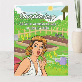 Trädgårdskort för trädgårdsmästare kort