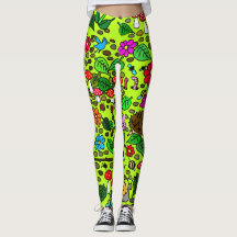 Trädgårdskryp Leggings