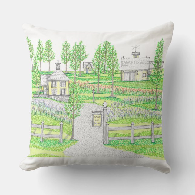 Trädgårdskudde 20x20 Outdoor Kudde (Framsida)