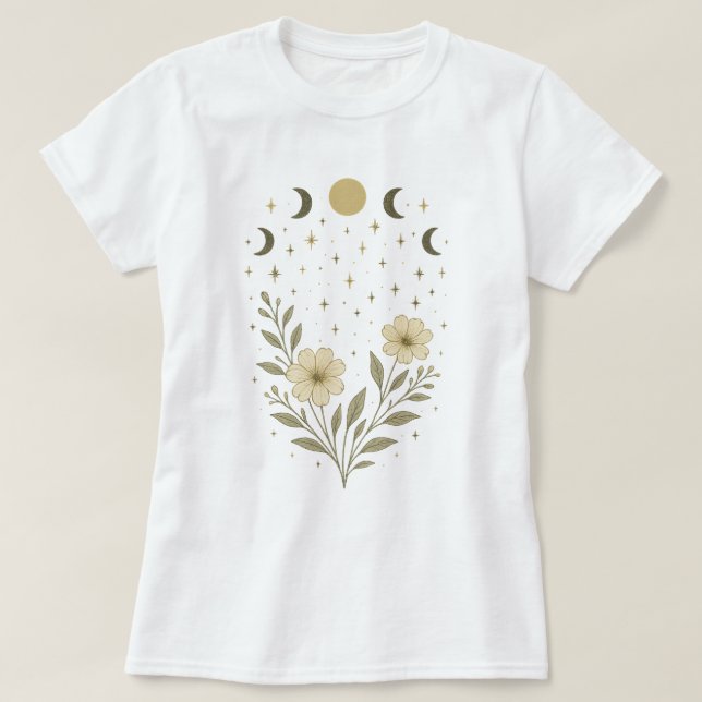 Trädgårdskvinnors T-Shirt (Design framsida)