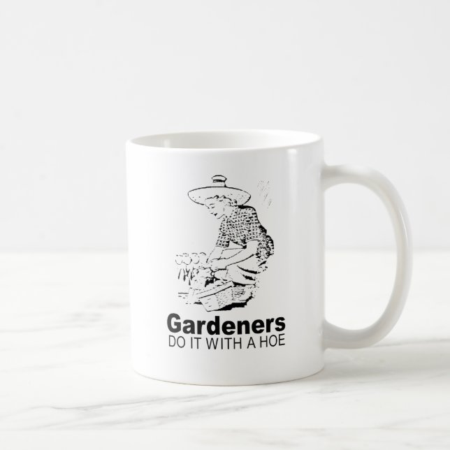 trädgårdsmästare gör det med en hacka 2 kaffemugg (Höger)