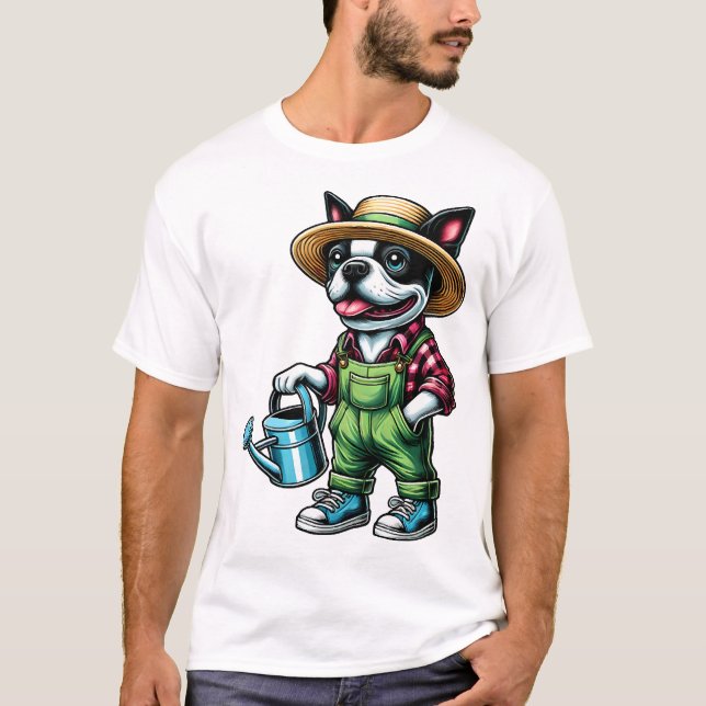 Trädgårdsmästare i Bostie T Shirt (Framsida)