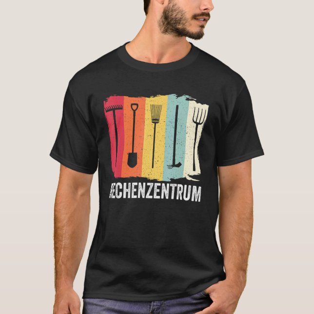 Trädgårdsmästare  Idé Datacenter Hobbyträdgårdsmäs T Shirt (Framsida)