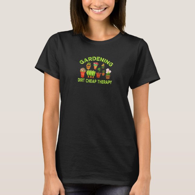 Trädgårdsmästare Plantering Trädgårdsskötsel Ragla T Shirt (Framsida)