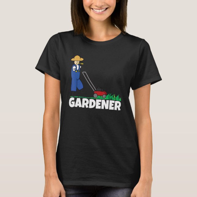 Trädgårdsmästare Trädgård 2 T Shirt (Framsida)