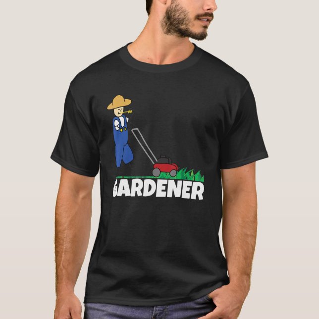 Trädgårdsmästare Trädgård 2 T Shirt (Framsida)