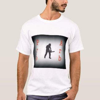 Trädgårdsmästare Trädkirurg Motorsåg närvarande. T Shirt