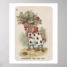 TRÄDGÅRDSMÄSTARE TVÅ & SJU - ALICE I UNDERLONDET POSTER