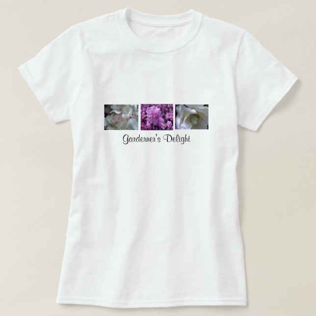 Trädgårdsmästarens glädje tee (Design framsida)