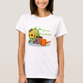Trädgårdsmästarens grundläggande t-shirt för kvinn