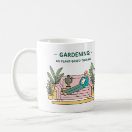 Trädgårdsmugg för damer kaffemugg