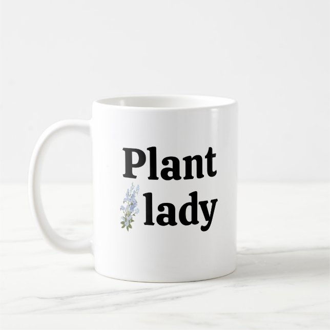 Trädgårdsmugg, Terra Cotta Mugg för växtdamer, Trä (Vänster)