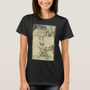 Trädgårdsmur Jessie Willcox Smith, Vintage Barn Tee