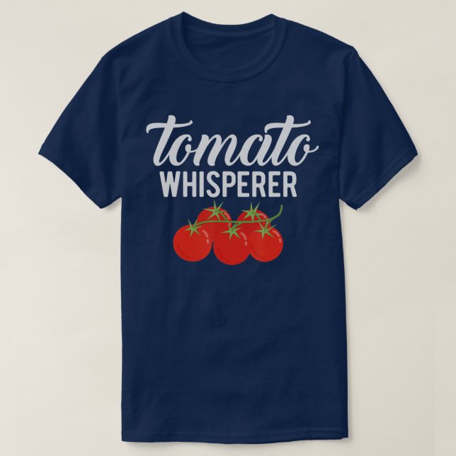  trädgårdsodlarna i Tomato Whisperer T Shirt (Design framsida)